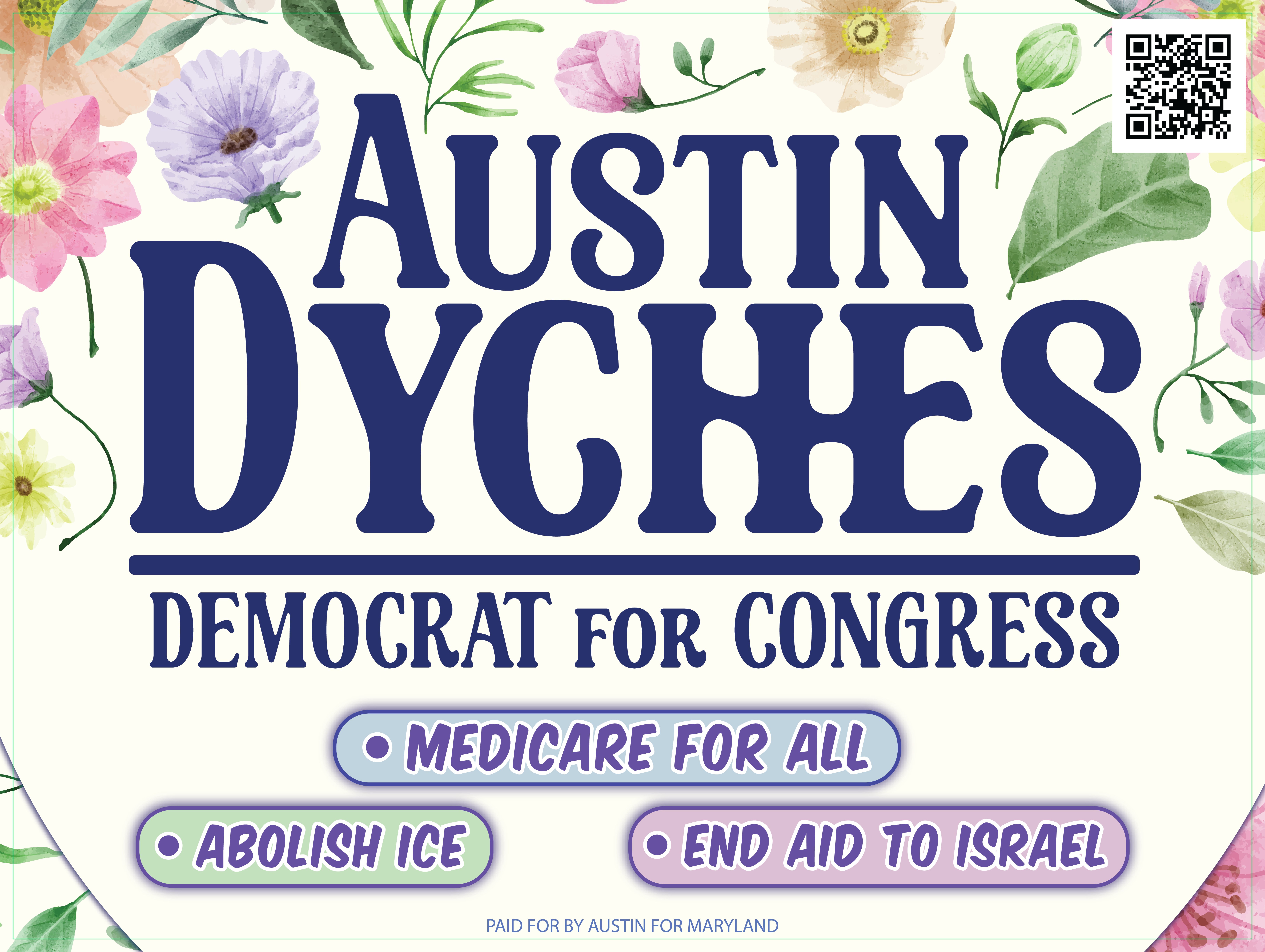 Austin Dyches - Democrat for Congress